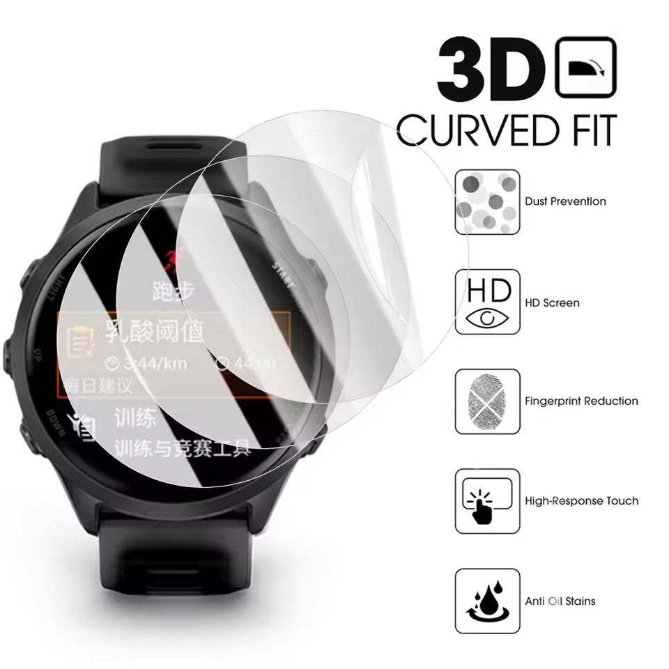 1-3Pcs Hydrogel Film For Garmi - đánh giá và giá Smartwatch Screen Film