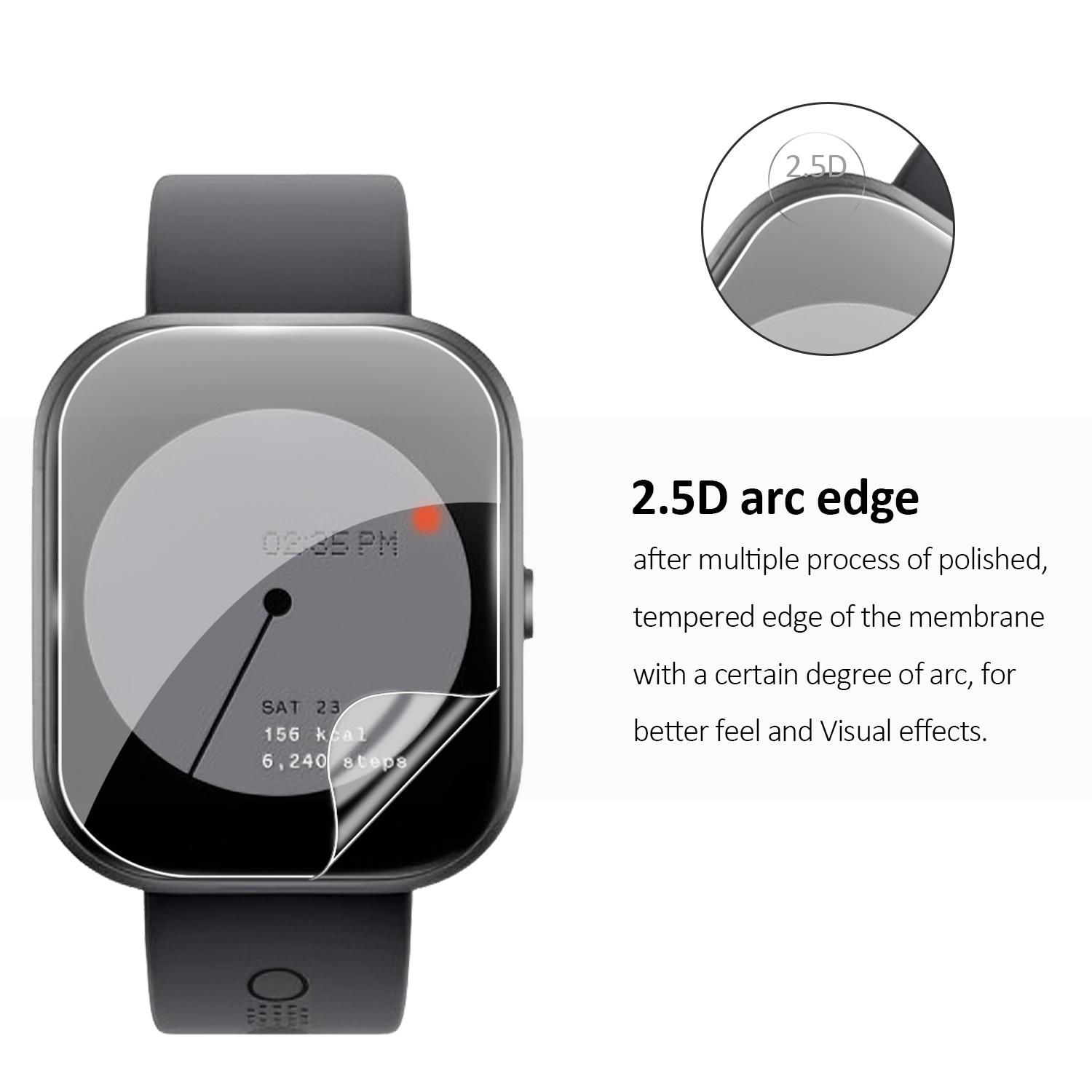 HD Clear TPU Hydraulic Screen  - đánh giá và giá Smartwatch Screen Film