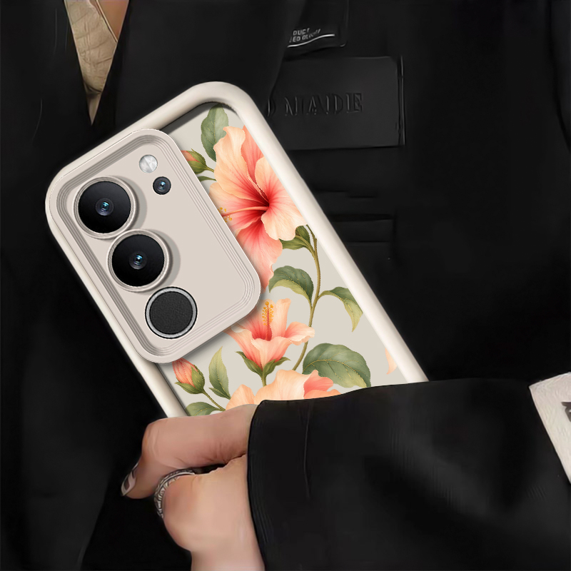 Cute Pink Lily Pattern Phone C - đánh giá và giá Vivo X200