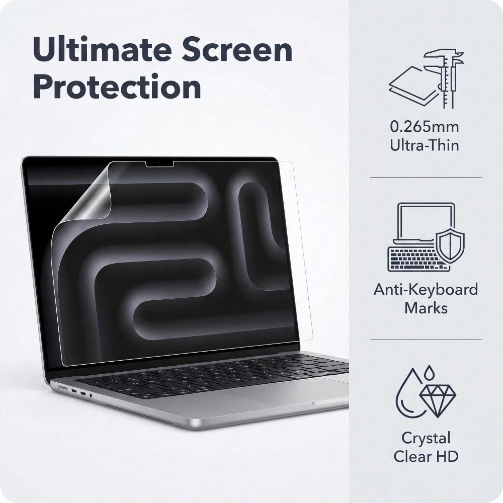 5 Pack for MacBook Pro 14 Inch - đánh giá và giá Matte Anti Glare Screen