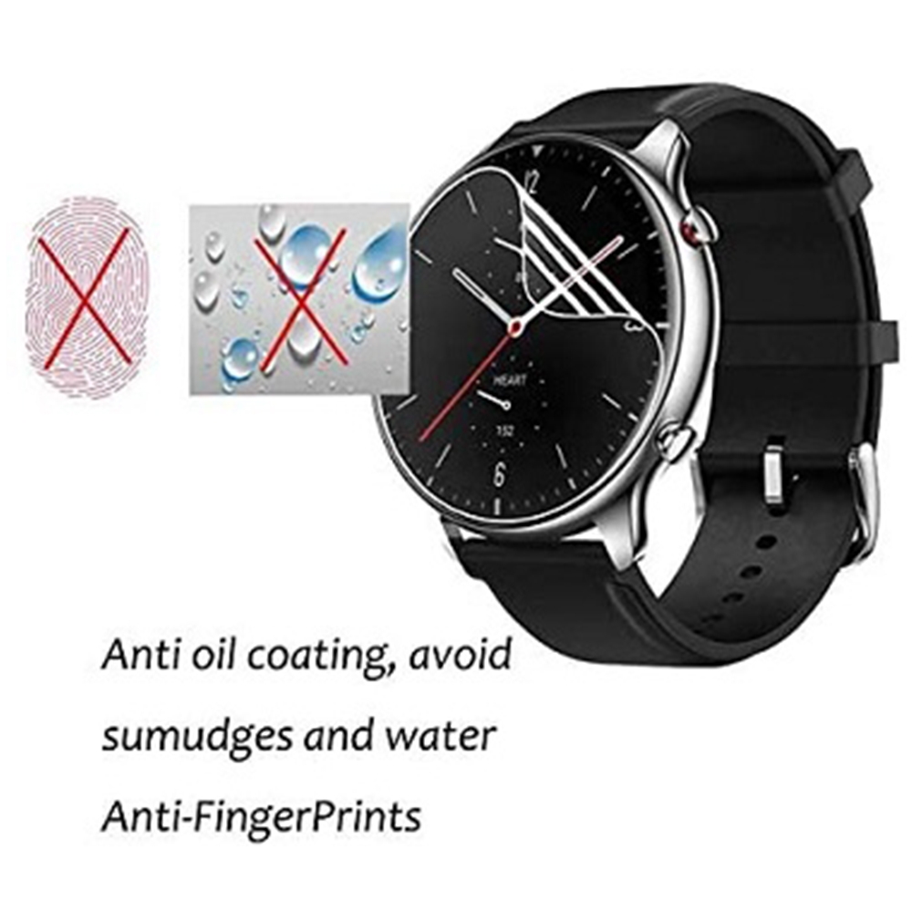 3/6pcs Ultra-thin Transparent  - đánh giá và giá Smartwatch Screen Film