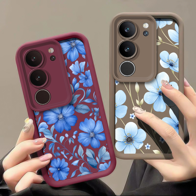 Blue Watercolor Floral Phone C - đánh giá và giá Vivo X200