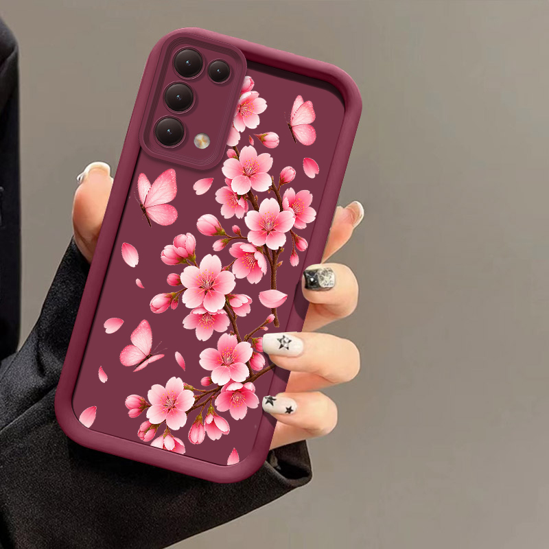 Pink Flower Print Phone Case F - đánh giá và giá Realme Note 50