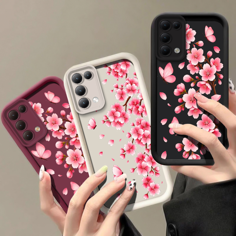 Pink Flower Print Phone Case F - đánh giá và giá Realme Note 50