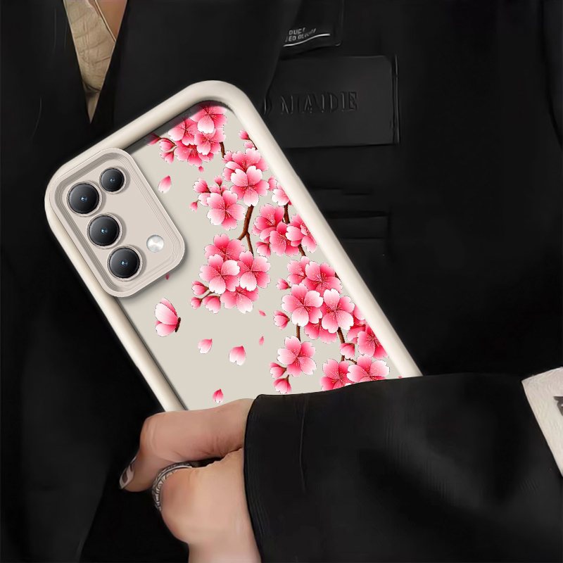 Pink Flower Print Phone Case F - đánh giá và giá Realme Note 50