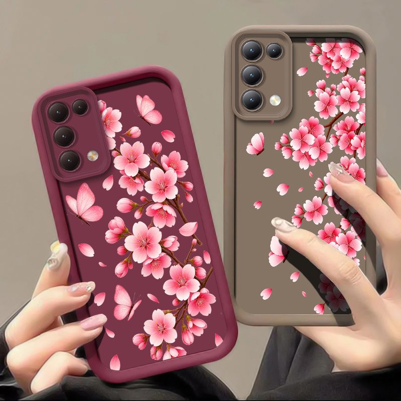 Pink Flower Print Phone Case F - đánh giá và giá Realme Note 50