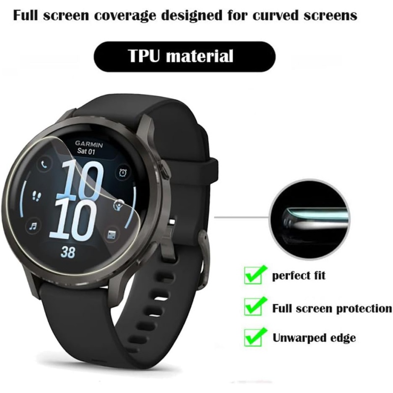 1-3PCS Soft Screen Protector F - đánh giá và giá Smartwatch Screen Film